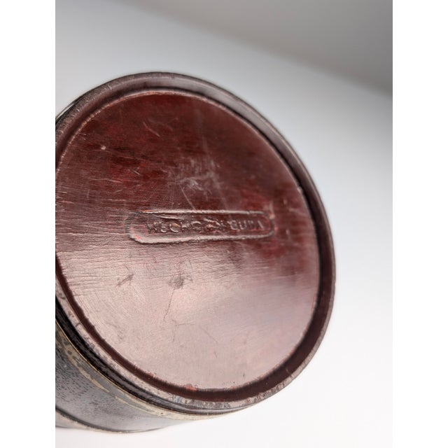 Mid-Century Modern Mid-20th Century Partagas Wooden Humidor Barrel, Cuba For Sale - Image 3 of 10
