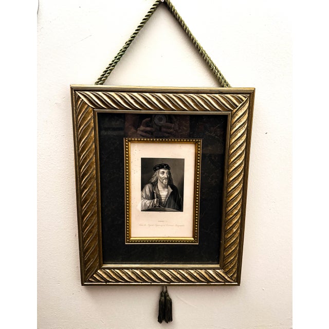 French Late 19th Century Triple Gallery Set of King Henry, King James and and the Angel of God Called to Hagar Out of Heaven by E. Brandard - Set of 3 For Sale - Image 3 of 12