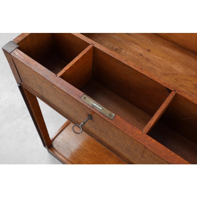 Amsterdamse School Style Side Table, 1890s For Sale - Image 11 of 16