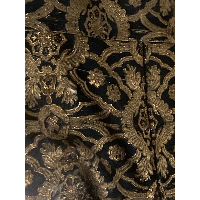 Gold Authentic,Ming Dynasty Priest Robe Gold Thread Exceedingly Rare. Has Excellent Provenance & Custom Frame W/Plexiglass. Ming Dynasty Chinese,1368-1644 For Sale - Image 8 of 12