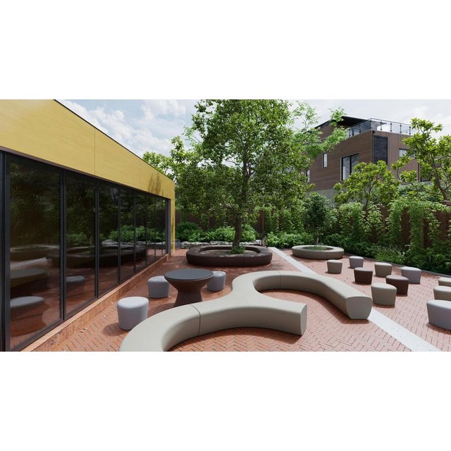 Contemporary Outi 3503 Polyethylene Bench by Loope For Sale - Image 3 of 12