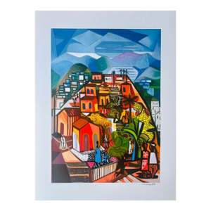 Di Cavalcanti Posthumous Limited Edition Serigraph – O Morro