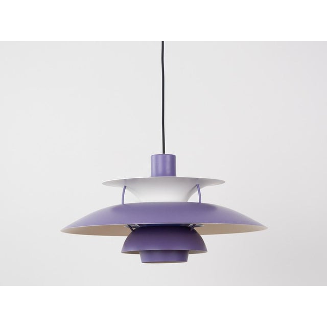 Louis Poulsen Vintage Danish PH 5 Lamp by Poul Henningsen for Louis Poulsen, 1980s For Sale - Image 4 of 15