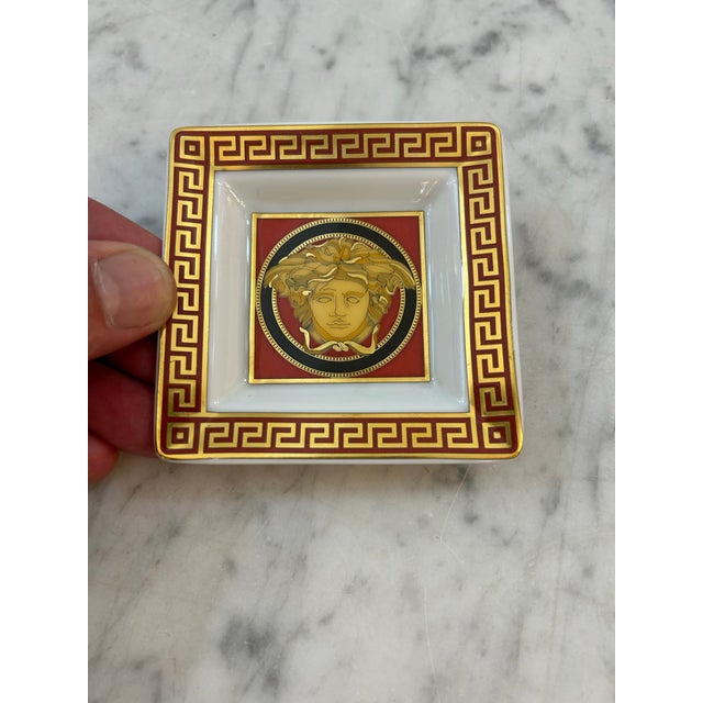 Versace Rosenthal for Versace Accessories Dish/ Tabletop Serve-Ware Signed For Sale - Image 4 of 5