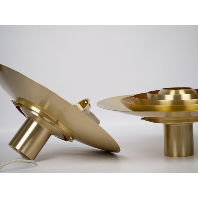 Vintage Danish P376 Pendant Lamps by Fabricius Kastholm for Nordisk Solar, 1964, Set of 2 For Sale - Image 12 of 16