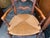 Early 20th Century Early 20th Century Rustic French Country Style High Ladder Back Rush Seat Open Armchair For Sale - Image 5 of 5