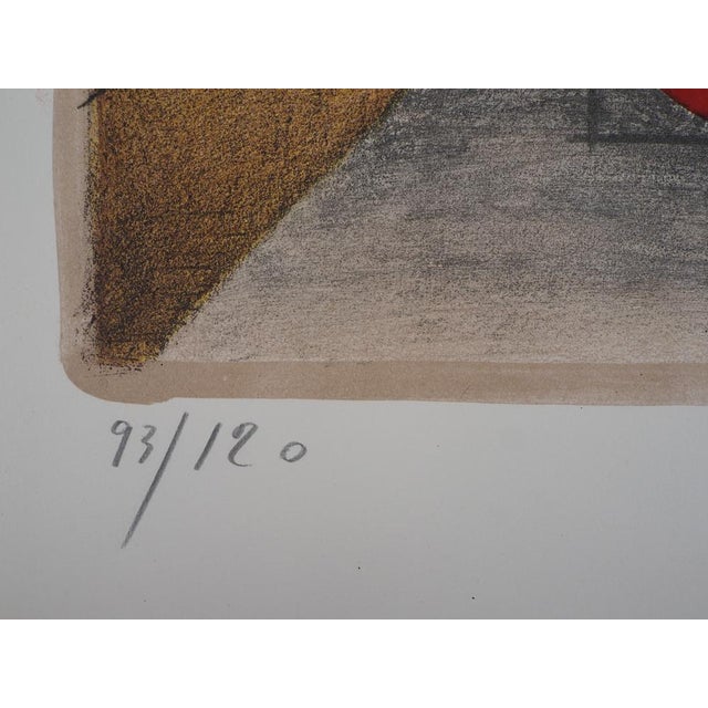 Franz Priking, Fantastic Horse, Original Lithograph For Sale - Image 5 of 7