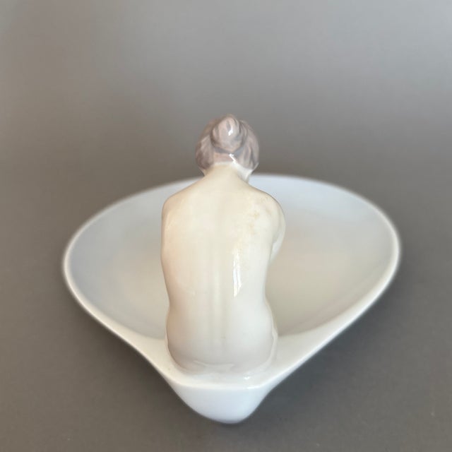 1950s Bing & Grondahl Little Mermaid Dish #1532 For Sale - Image 10 of 11