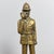 Brown Bronze Statues of a Traffic Policeman and Policewoman on a Wooden Base, 20th Century, Set of 2 For Sale - Image 8 of 12