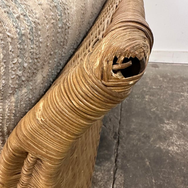 1970s Wicker Sofa by Alex Vale Furniture For Sale - Image 12 of 12