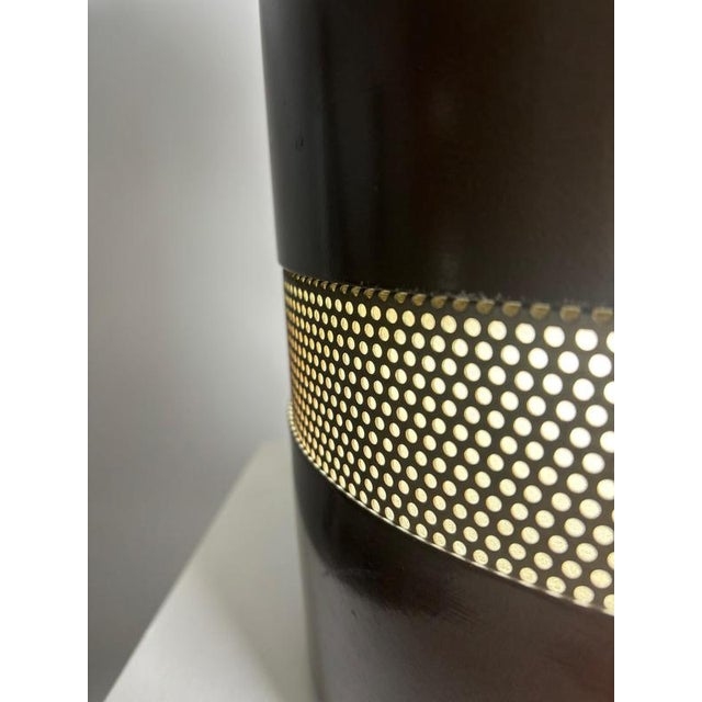 1960s Mezzo Oracle Table Lamp in Brass, Metal, and Glass by Gae Aulenti for Artemide, Italy, 1969 For Sale - Image 5 of 12