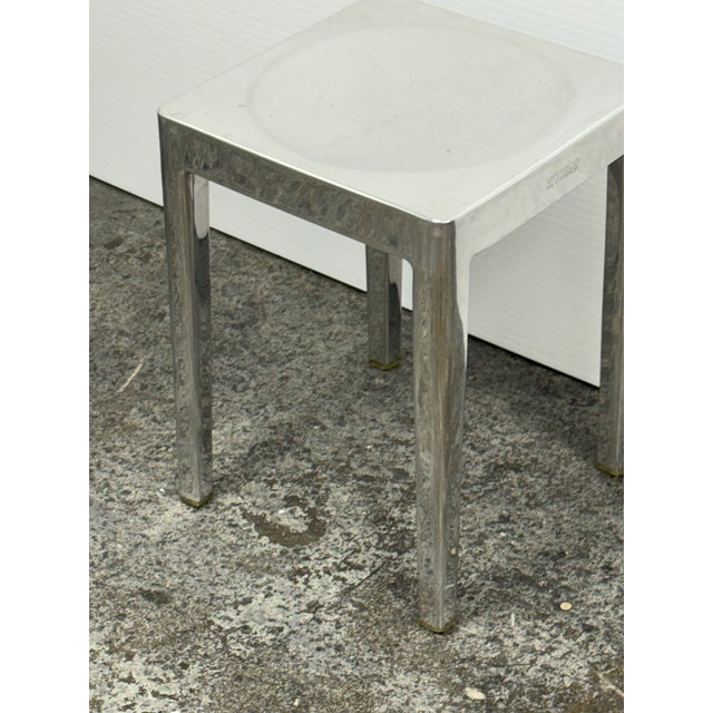 Design Plus Gallery presents the Emeco Stool by Philippe Starck for Emeco. The stool seamlessly blends sleek, modern style...