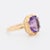 Gold and Amethyst Ring Circa 1850, Size 6.5 For Sale - Image 6 of 7