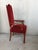 Baroque 19th Century Spanish Revival High Back Armchair With Red Velvet Upholstery For Sale - Image 3 of 13