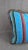 A Pair of colorful Textile woven stripe throw pillows with Décor De Paris multi color fringe, these pillows have a great...