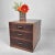 Mid-Century Modern Vintage Japanese Wooden Drawer Cabinet, 1930s For Sale - Image 3 of 11