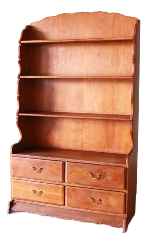 Scandinavian Oak Henning Kjaernulf Style Bookshelf With Storage C 1970s, Attributed