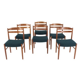Chairs by Carl Ekström for Albin Johansson, 1970s, Set of 6 For Sale