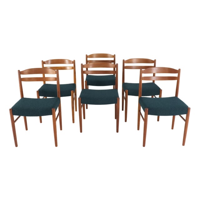 Chairs by Carl Ekström for Albin Johansson, 1970s, Set of 6 For Sale