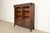 Victorian R. J. Horner Style Victorian Oak Double Bookcase With Carved Lion Heads and Paw Feet, Circa 1890s For Sale - Image 3 of 13