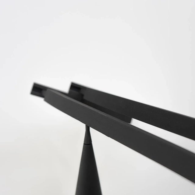 Metal Tabla Table Lamp by Barbaglia and Colombo, 1980s For Sale - Image 7 of 10