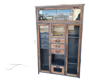 Industrial Apothecary Cabinet
