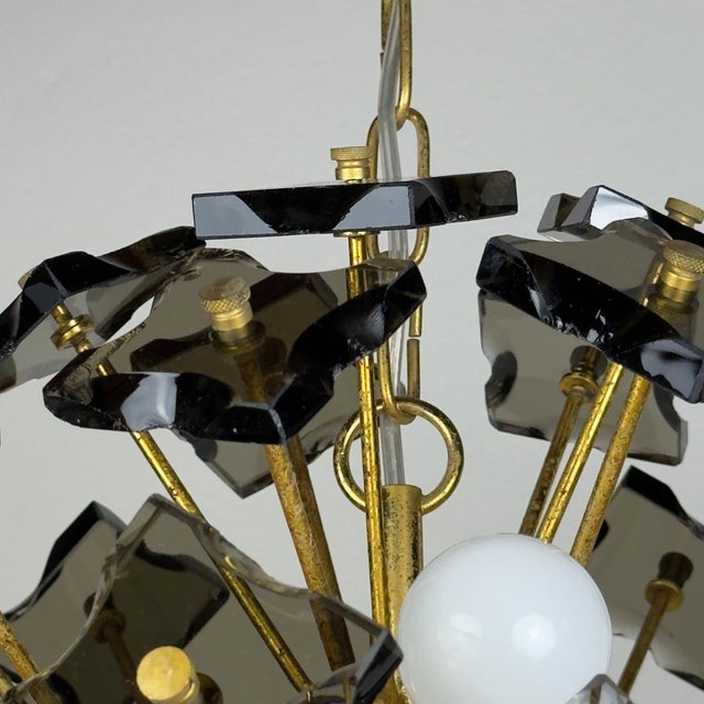 Mid-Century Modern Mid-Century Sputnik Chandelier from Fontana Arte, Italy 1970s For Sale - Image 3 of 18