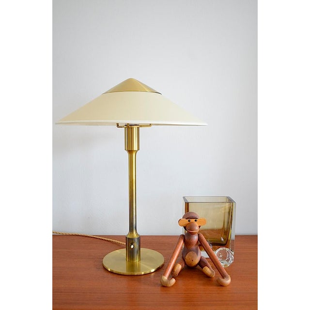 Mid-Century Modern Mid-Century Table Lamp by Niels Rasmussen Thykier for Fog & Mørup, Denmark, 1960s For Sale - Image 3 of 14