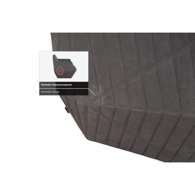 Facet Fabric Armchairs and Stools in Grey by Ligne Roset, Set of 3 For Sale - Image 16 of 18