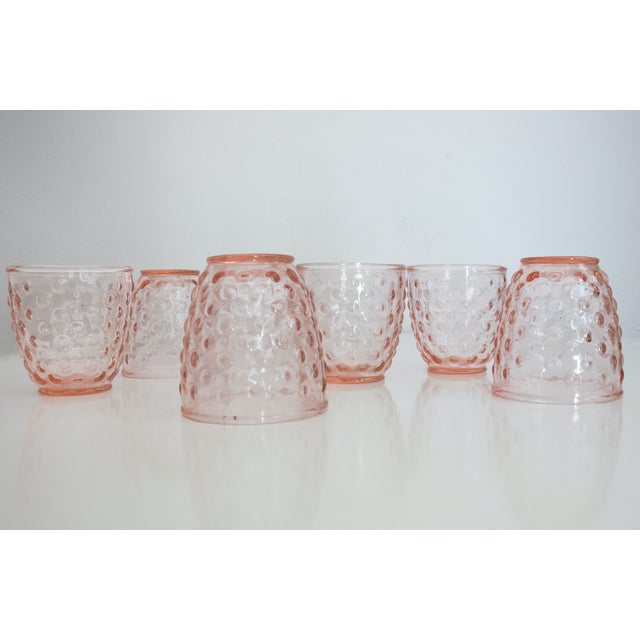 Glass Modern Glasses by Mariana Iskra for Ribes Studio, Set of 6 For Sale - Image 7 of 11