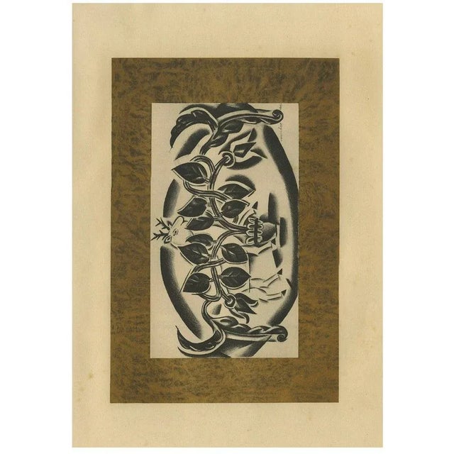 Paper Nathan Altmann, Program of an Evening Concert, 1923, Lithograph For Sale - Image 7 of 7