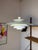 2000 - 2009 White and Purple Louvered Lamp by Formlight, 1970s, Metal For Sale - Image 5 of 11