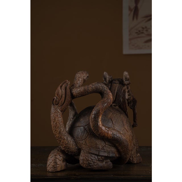 Wood Nha Trang Sugar-Resin Soft-Fiber Kyara Agarwood — “Xuanwu” For Sale - Image 7 of 9