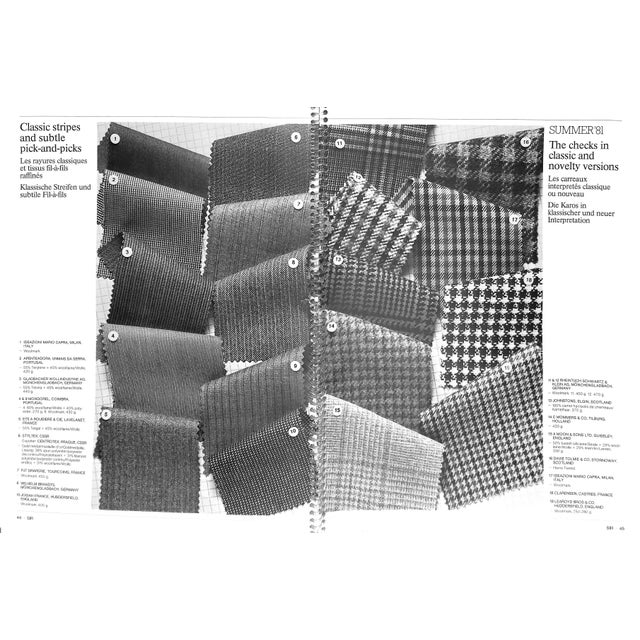 Traditional Sir Men's International Fashion Journal 1980 No. 2 For Sale - Image 3 of 15