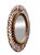 Franco Albini Round Rattan and Bamboo Wall Mirror attributed to Franco Albini, 1960s For Sale - Image 4 of 10