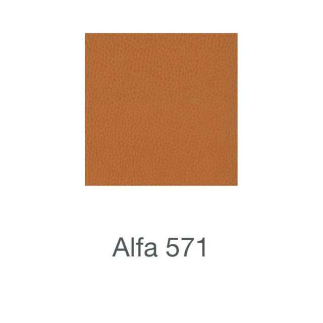 Brown Leather Mart Chair by B&b Italia For Sale - Image 8 of 9
