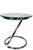 Mid Century Space Age Chrome Base Glass Top Table C. 1960/70's For Sale - Image 10 of 14