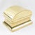 This stylish neoclassical Mid-Century modernist decorative lidded box or tea caddy boasts a rectangular shape with a...