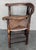 Pair of Spanish Horseshoe Back and Cane Armchairs For Sale - Image 10 of 13