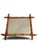 Tan Antique Wooden Wall Mirror in Imitation Bamboo, 1800s For Sale - Image 8 of 8