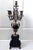 French Antique Italian Neoclassical Gilt Bronze & Solid Black Marble Candelabra – Brevettato For Sale - Image 3 of 10
