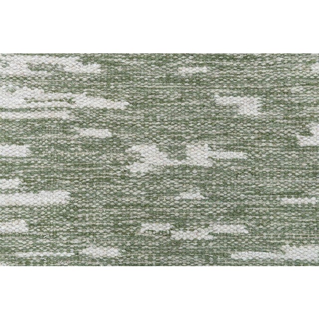 Textile Modern Scandinavian Gray And Sage Oversized Rug "Sagefall" by Doris Leslie Blau For Sale - Image 7 of 7