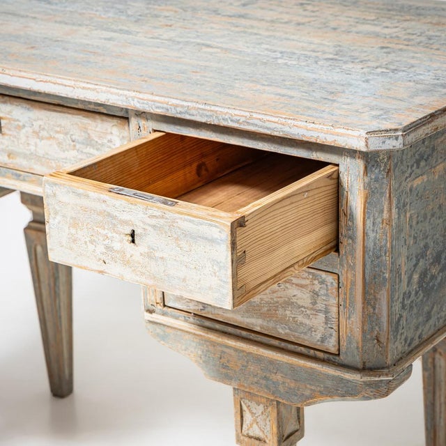 Painted Desk, 19th Century For Sale - Image 6 of 7