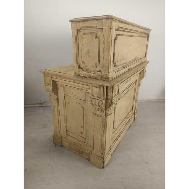 Antique Counter Desk For Sale - Image 3 of 18