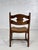 Dining Chairs in Wood and Braided Straw attributed to Guillerme et Chambron for Votre Maison, 1950s, Set of 4 For Sale - Image 6 of 10