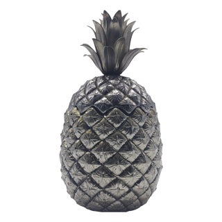 Pineapple Ice Bucket by Mauro Manetti for Fonderia dArte Firenze, Italy, 1970s For Sale