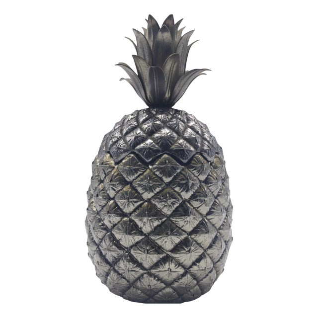 Pineapple Ice Bucket by Mauro Manetti for Fonderia dArte Firenze, Italy, 1970s For Sale