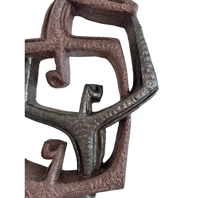 Joop Puntman, Brutalist Sculpture, 1960, Ceramic For Sale - Image 4 of 9