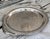 Ralph Lauren Style Oneida Webster Wilcox Silverplate Round Serving Tray For Sale - Image 4 of 12