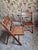 Vintage French Beech Wood Folding Chairs, 1970s, Set of 2 For Sale - Image 6 of 12